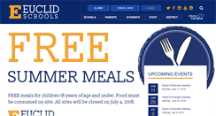 Desktop Screenshot of euclidschools.org